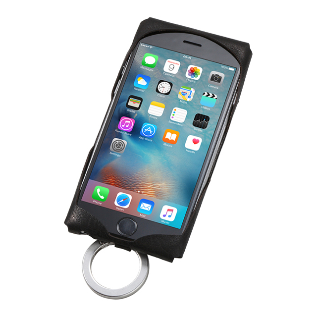【iPhone6s/6 ケース】Baseball Gloves Leather Case (Black)サブ画像