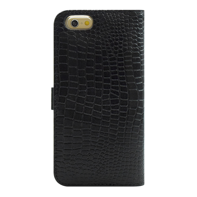 【iPhone6s/6 ケース】COWSKIN Diary Black×ALLIGATOR for iPhone6s/6サブ画像