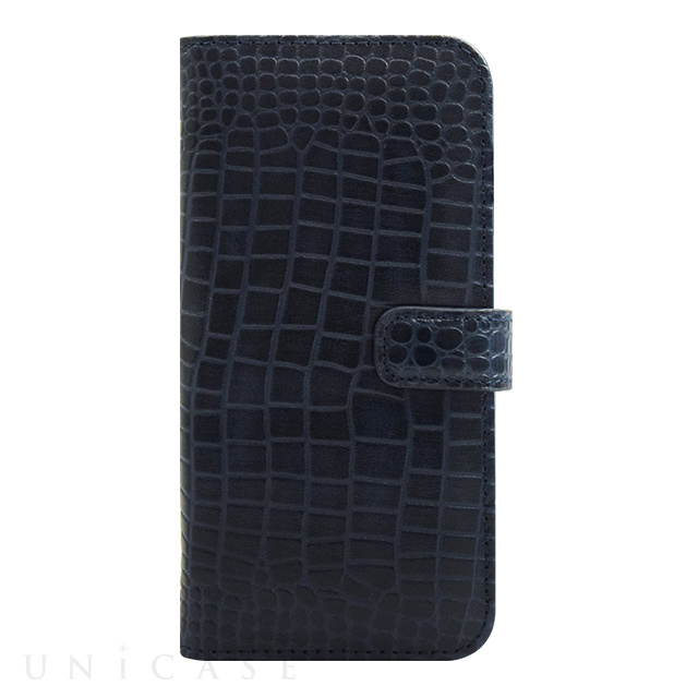 【iPhone6s/6 ケース】COWSKIN Diary Navy×ALLIGATOR for iPhone6s/6