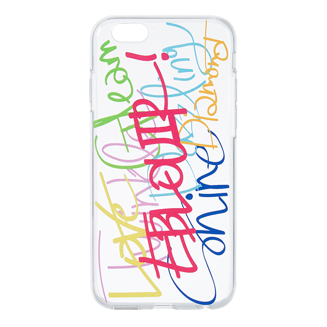【iPhone6s/6 ケース】Lettering Jelly case サブ画像