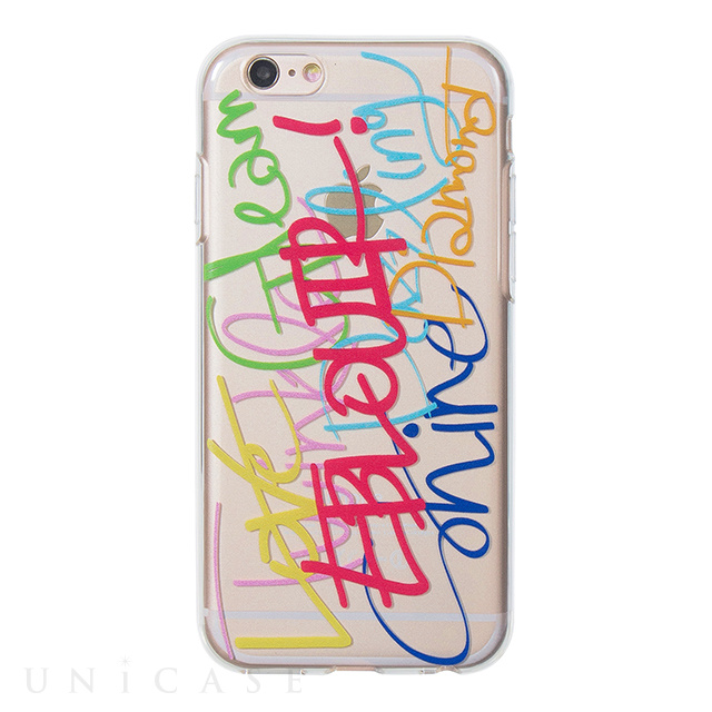 【iPhone6s/6 ケース】Lettering Jelly case 