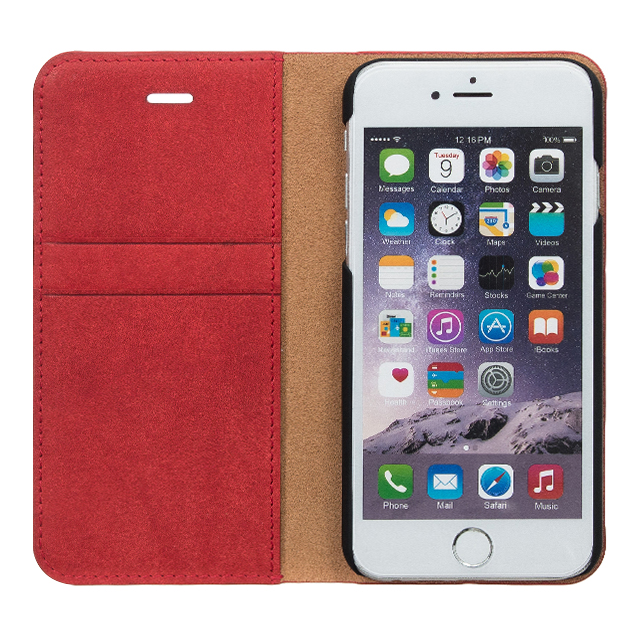 【iPhone6s/6 ケース】Modern Snap Folio (Red)サブ画像
