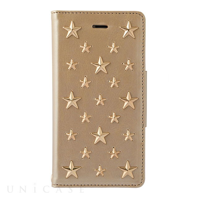 【iPhone6s/6 ケース】607W Star’s Case Wallet (シャンパンゴールド)