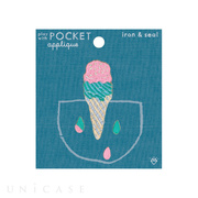 APPLIQUE play with POCKET (ice c...