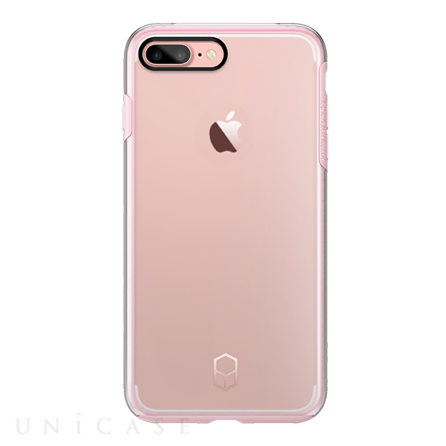 【iPhone8 Plus/7 Plus ケース】Level Case (Pink/Clear)