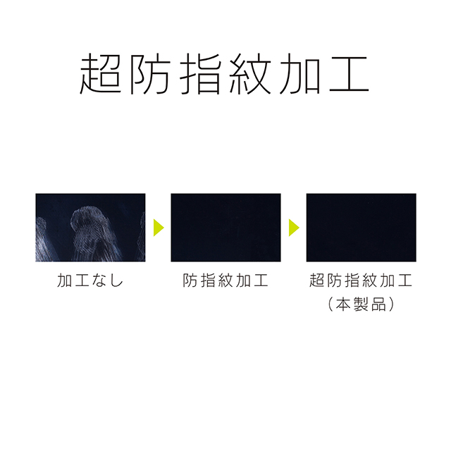 【iPhone8/7/6s/6 フィルム】液晶保護強化ガラス (ブルーライト低減/光沢)サブ画像