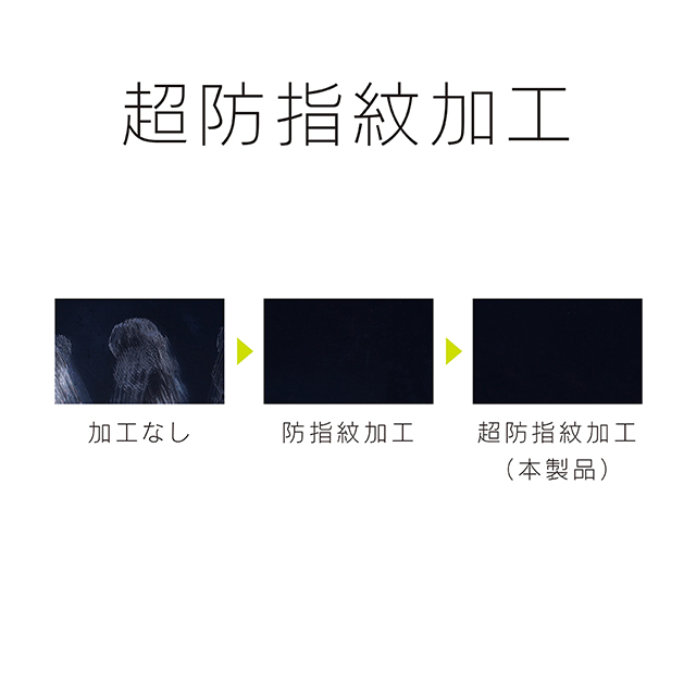 【iPhone7 フィルム】フレームガラス (反射防止/ホワイト)サブ画像
