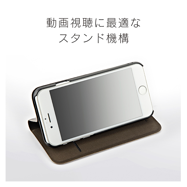 【iPhoneSE(第3/2世代)/8/7/6s/6 ケース】FlipNote Pocket フリップノートケース (オレンジ)サブ画像