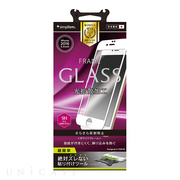 【iPhone7 Plus フィルム】フレームガラス (反射防止/ホワイト)