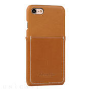 【iPhone8/7 ケース】Pocket Bartype (Brown)