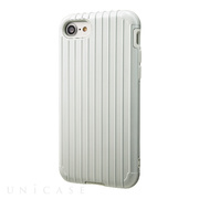 【iPhoneSE(第3/2世代)/8/7 ケース】”Rib” Hybrid Case (White)