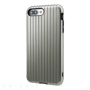 【iPhone8 Plus/7 Plus ケース】”Rib” Hybrid Case (Gray)