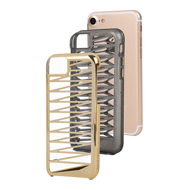 【iPhoneSE(第3/2世代)/8/7/6s/6 ケース】Tough Layers Case (Kite/Gold/Sheer Glam Noir)サブ画像