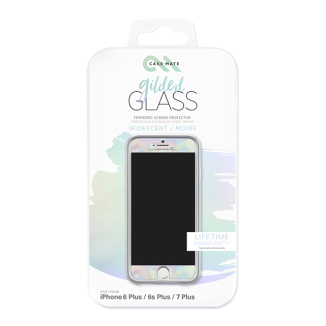 【iPhone8 Plus/7 Plus フィルム】Gilded Glass Screen Protector (Iridescent)サブ画像