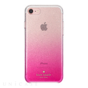 【iPhoneSE(第2世代)/8/7 ケース】1PC Comold (Glitter Ombre Pink/Silver Glitter/Clear)