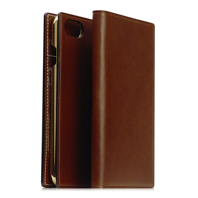 【iPhoneSE(第3/2世代)/8/7 ケース】Buttero Leather Case (ブラウン)サブ画像