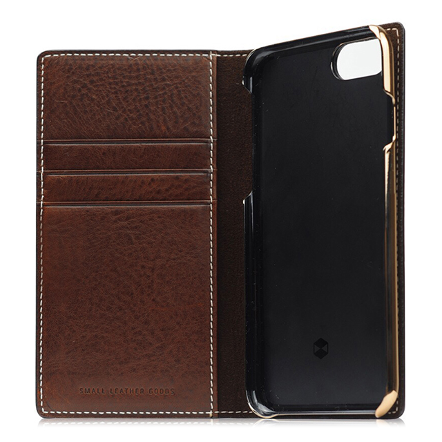 【iPhoneSE(第3/2世代)/8/7 ケース】Minerva Box Leather Case (ブラウン)サブ画像