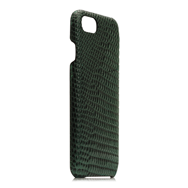 【iPhoneSE(第3/2世代)/8/7 ケース】Lizard Leather Back Case (グリーン)サブ画像