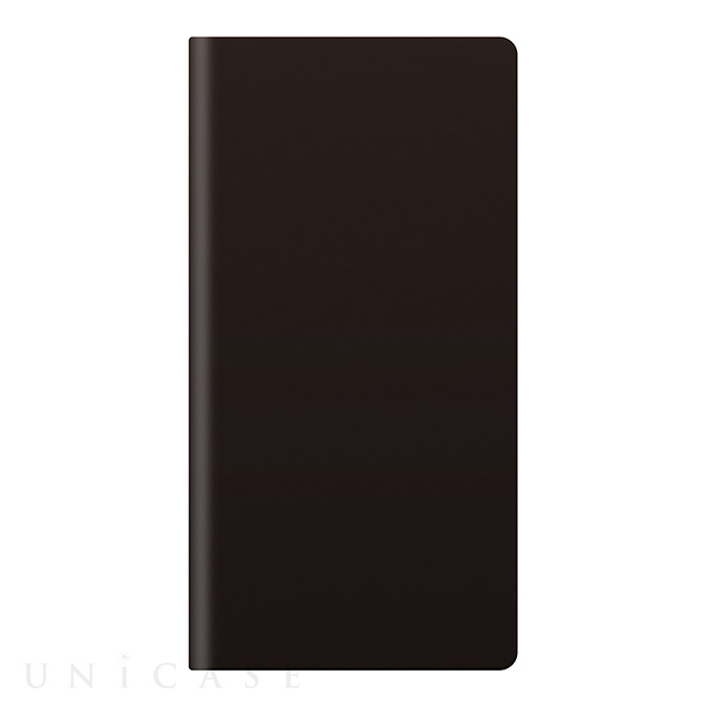 【iPhone8 Plus/7 Plus ケース】Calf Skin Leather Diary (ブラック)