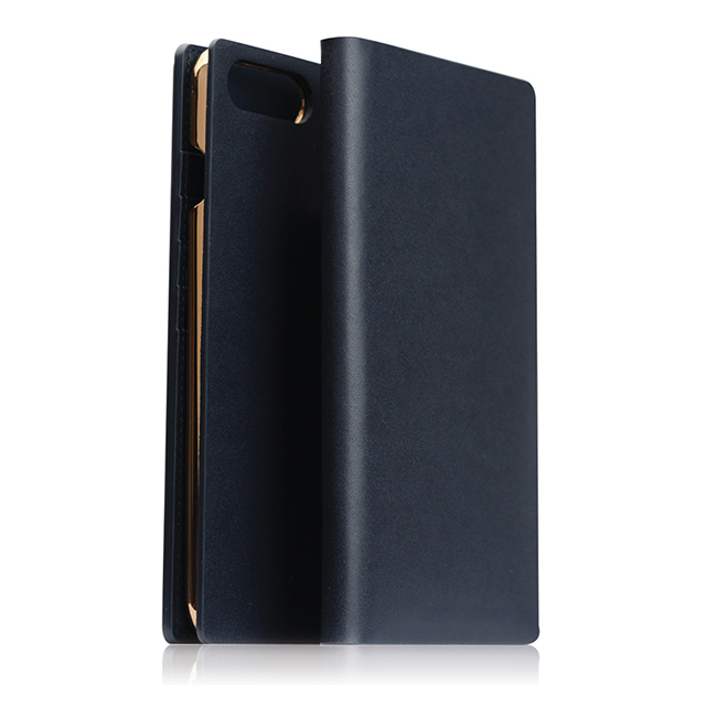 【iPhone8 Plus/7 Plus ケース】Calf Skin Leather Diary (ネイビー)goods_nameサブ画像