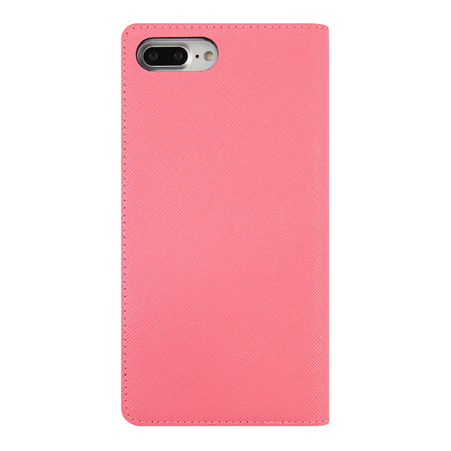 【iPhone8 Plus/7 Plus ケース】Saffiano Flip Case (ベビーピンク)サブ画像
