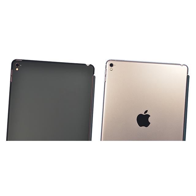 【iPad Pro(9.7inch) ケース】エアージャケットセット (ラバーコーティングブラック)サブ画像