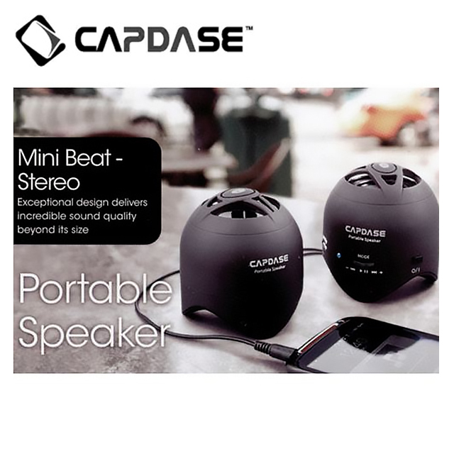 Mini Beat - Stereo Portable Speaker (Black)サブ画像