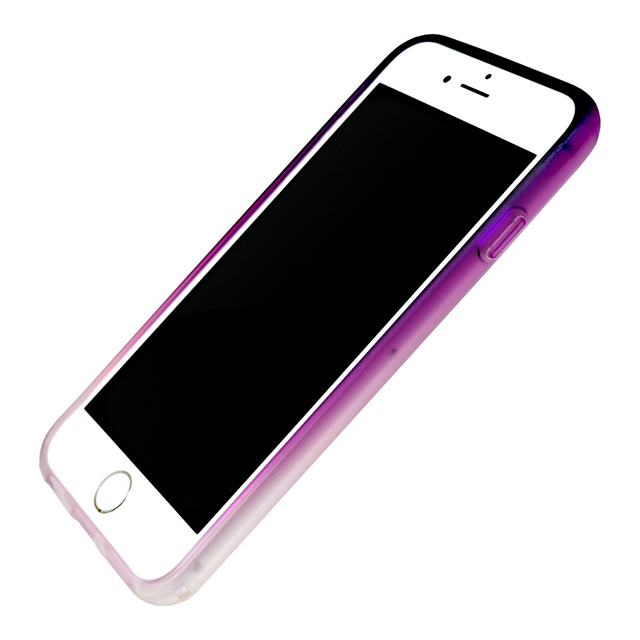 【iPhone8/7 ケース】「染-SO・ME-」BUMPER (紫)サブ画像