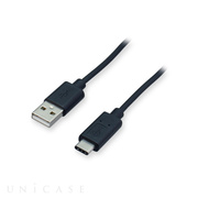 USB2.0 Type-C/USBケーブル (ブラック)