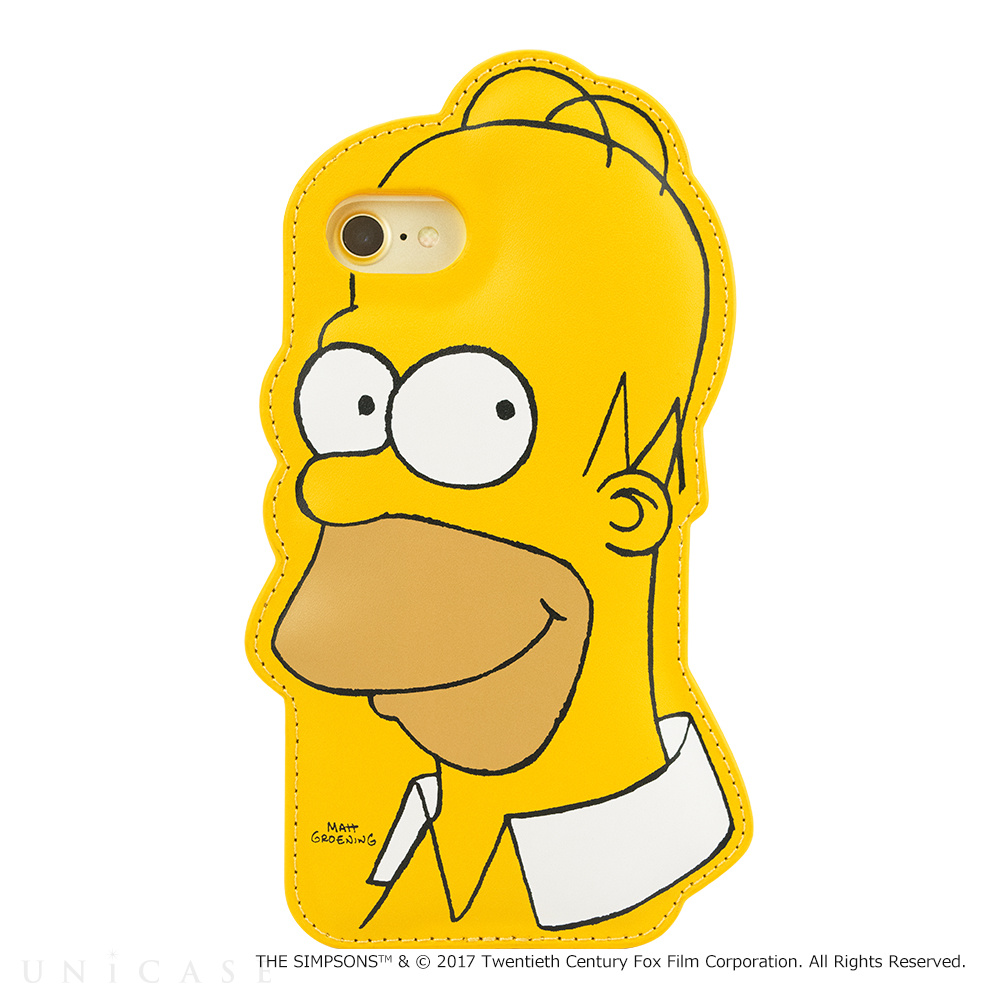 【iPhoneSE(第2世代)/8/7/6s/6 ケース】THE SIMPSONS DIE-CUT for iPhone7/6s/6(HOMER)