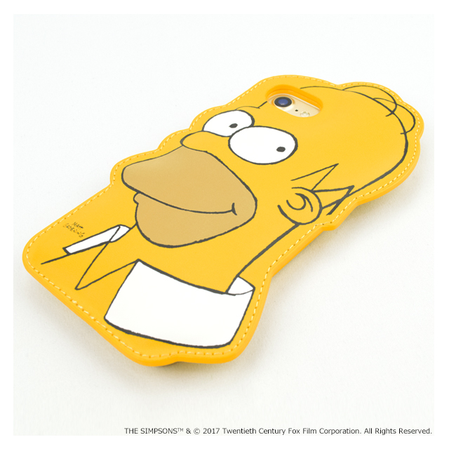 【iPhoneSE(第2世代)/8/7/6s/6 ケース】THE SIMPSONS DIE-CUT for iPhone7/6s/6(HOMER)サブ画像