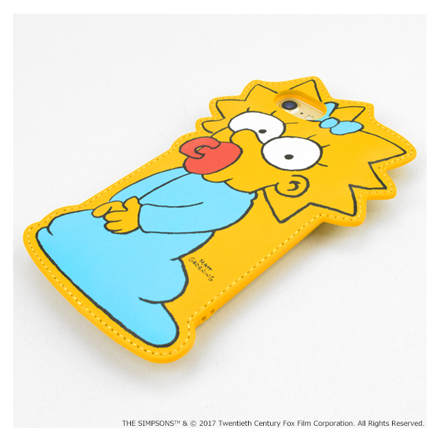 【iPhoneSE(第2世代)/8/7/6s/6 ケース】THE SIMPSONS DIE-CUT for iPhone7/6s/6(MAGGIE)サブ画像