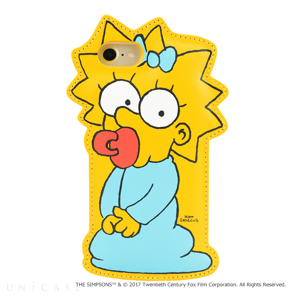 【iPhoneSE(第2世代)/8/7/6s/6 ケース】THE SIMPSONS DIE-CUT for iPhone7/6s/6(MAGGIE)