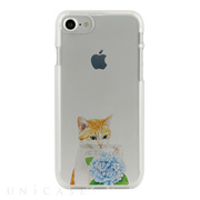 【iPhone8/7 ケース】CLEAR CASE (Gaze cat)
