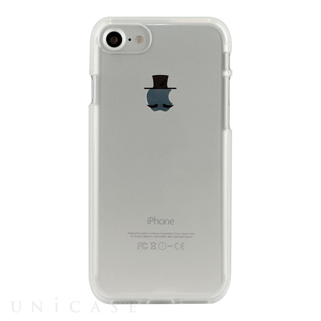 【iPhone8/7 ケース】CLEAR CASE (Hat and beard)