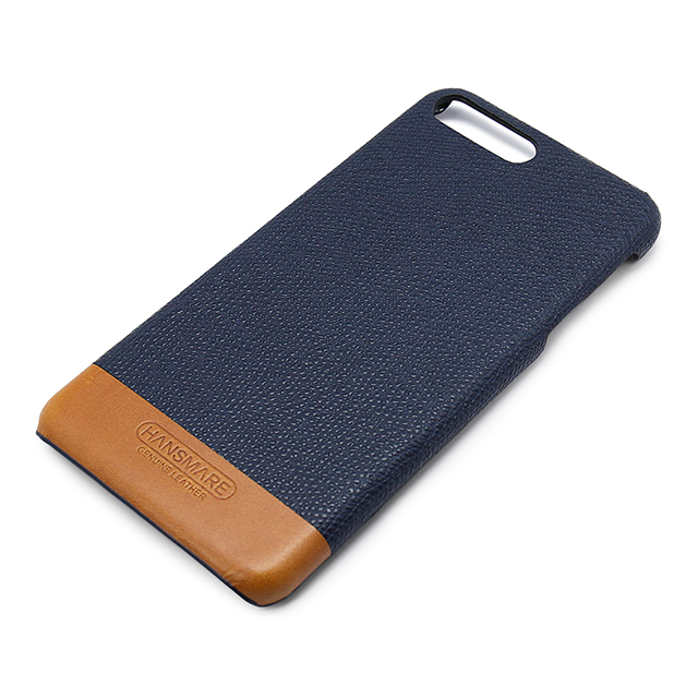 【iPhone8 Plus/7 Plus ケース】LEATHER SKIN CASE II (ネイビー)サブ画像