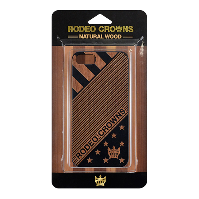 【iPhone7 ケース】RODEO CROWNS  NATURAL WOOD (STRIPES)サブ画像