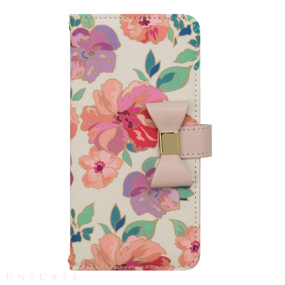 【iPhoneSE(第3/2世代)/8/7/6s/6 ケース】Flower Series wallet case for iPhone7/6s/6(Warm Pink）