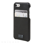 【iPhone7 ケース】SOLO WALLET (BLACK LEATHER)