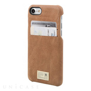【iPhone7 ケース】SOLO WALLET (BROWN LEATHER)