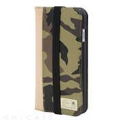 【iPhone7 ケース】ICON WALLET (CAMO LEATHER)