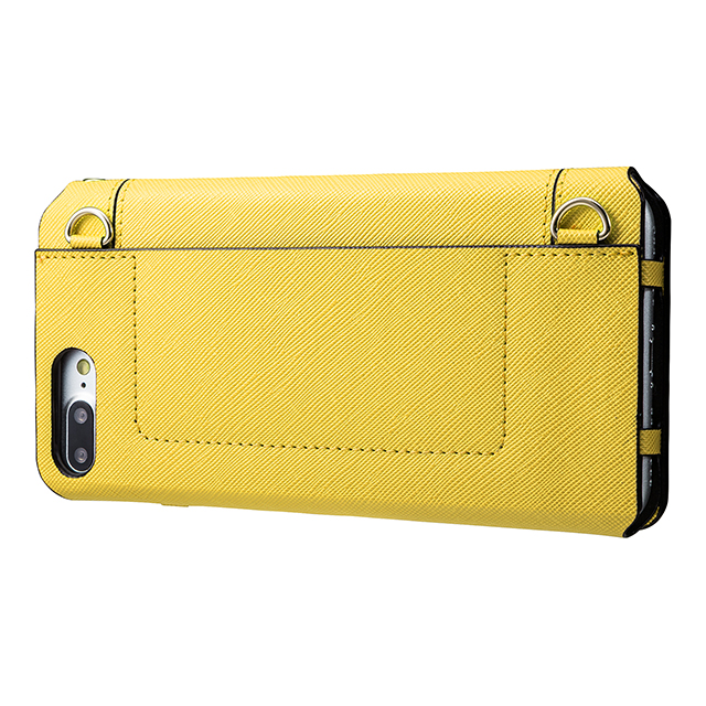 【iPhone8 Plus/7 Plus ケース】Bag Type Leather Case ”Sac” (Yellow)サブ画像