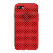 【iPhone8/7 ケース】Mesh Case (Red)