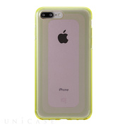 【iPhone8 Plus/7 Plus ケース】”GEMS” Hybrid Case (Rose Quartz Light Pink×Lime Green)