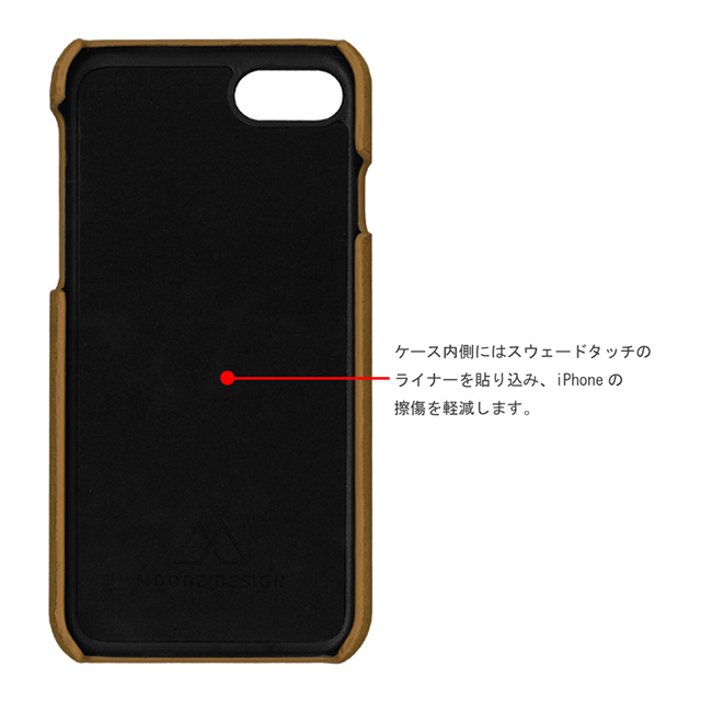 【iPhone8 Plus/7 Plus ケース】Alcantara (Goya Red)goods_nameサブ画像