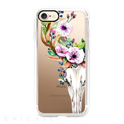 【iPhone8/7 ケース】Deer Head Skull and Floral