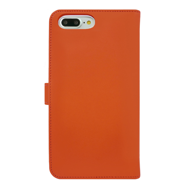 【iPhone8 Plus/7 Plus ケース】COWSKIN Diary (Orange×Navy)サブ画像