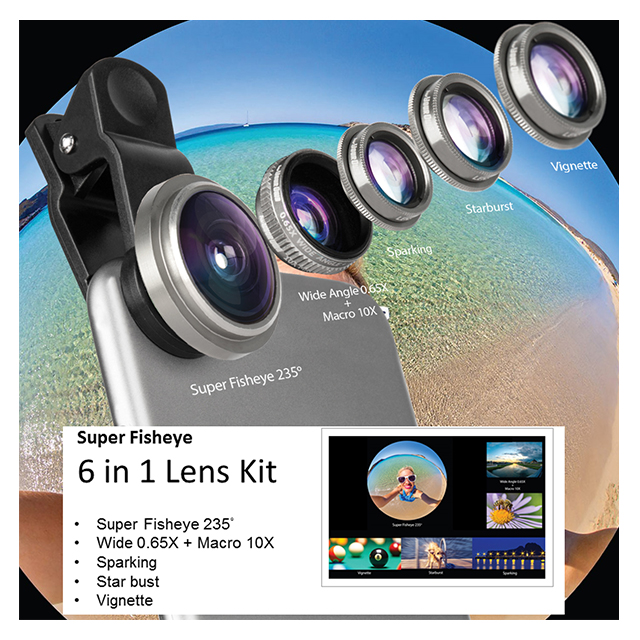 Fisheye 6in1 Lens Kitサブ画像