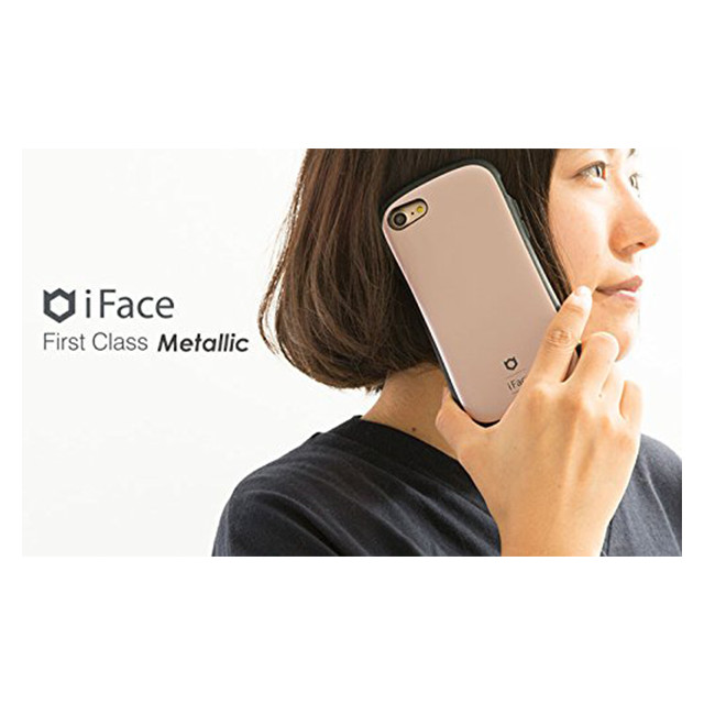 【iPhoneSE(第3/2世代)/8/7 ケース】iFace First Class Metallicケース (ゴールド)サブ画像