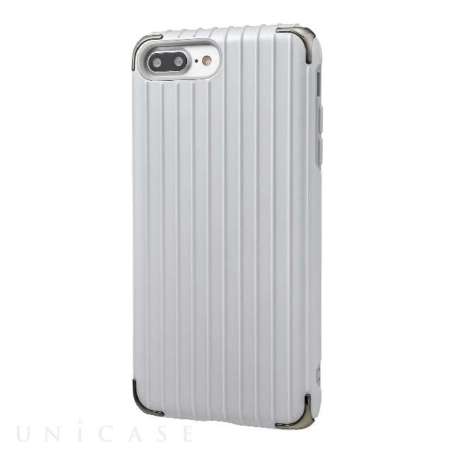 【iPhone8 Plus/7 Plus ケース】”Rib 2” Hybrid Case (White)